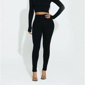 Naked Wardrobe Black Leggings